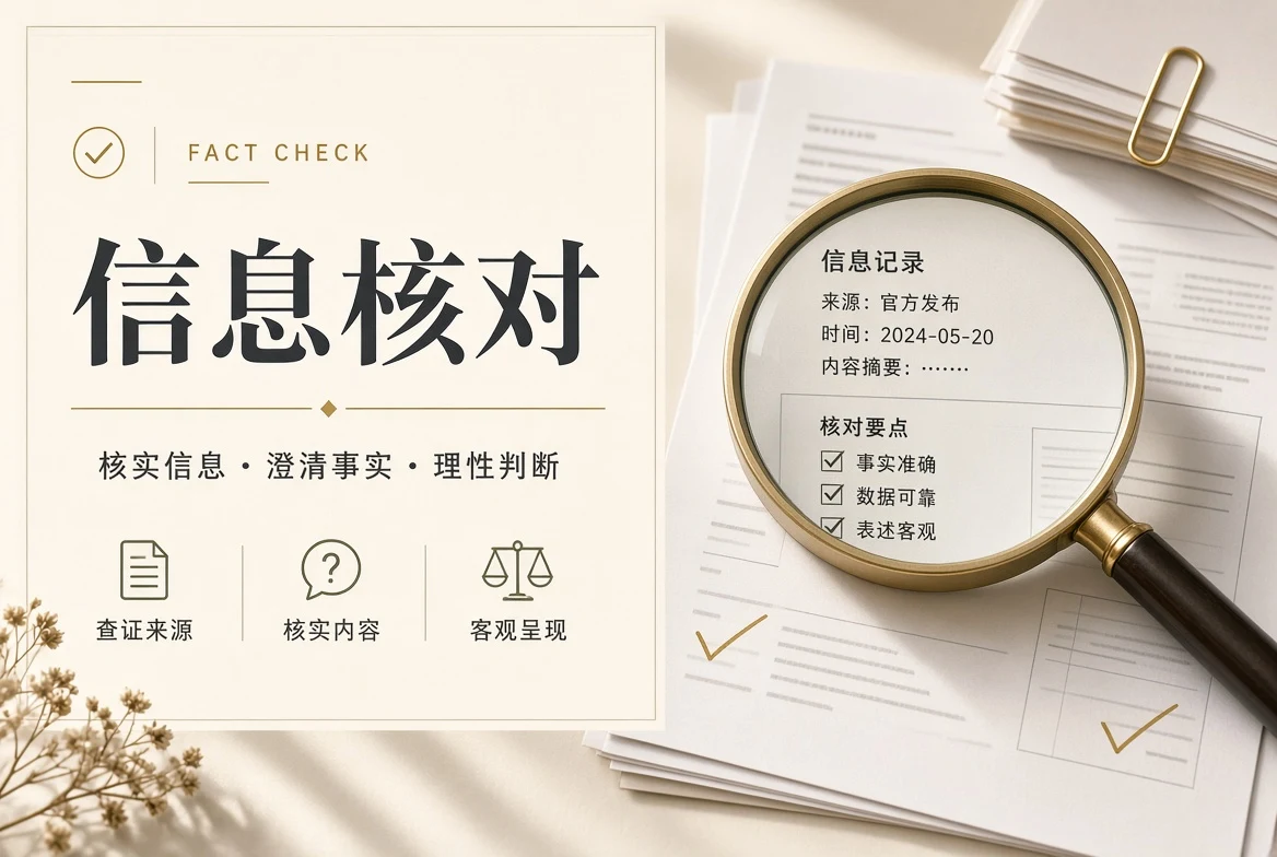信息核对
